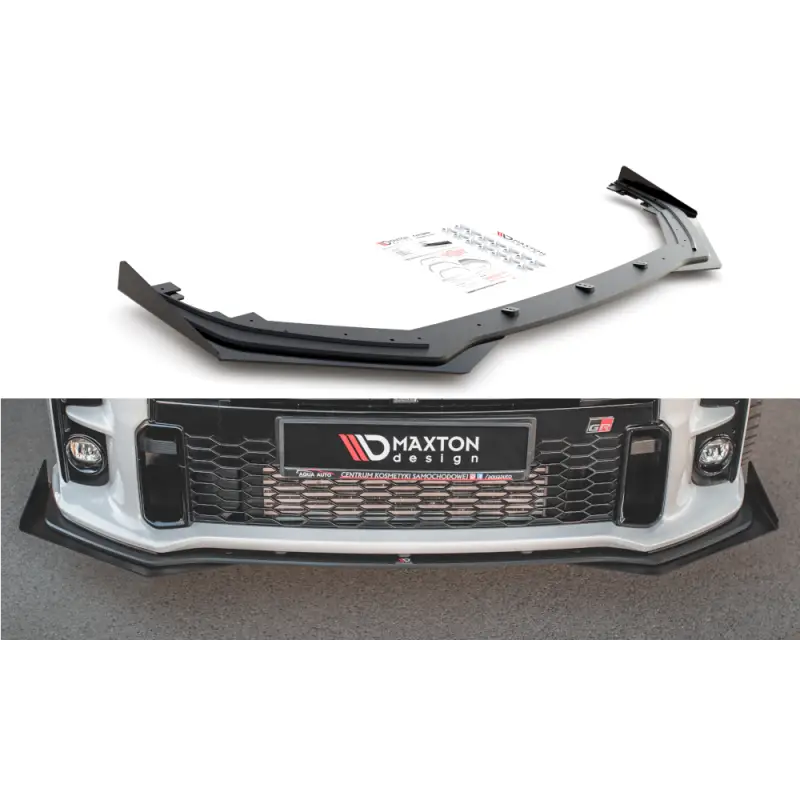 Racing Durability Front Splitter + Flaps Toyota GR Yaris Mk4 Meilleure Vente