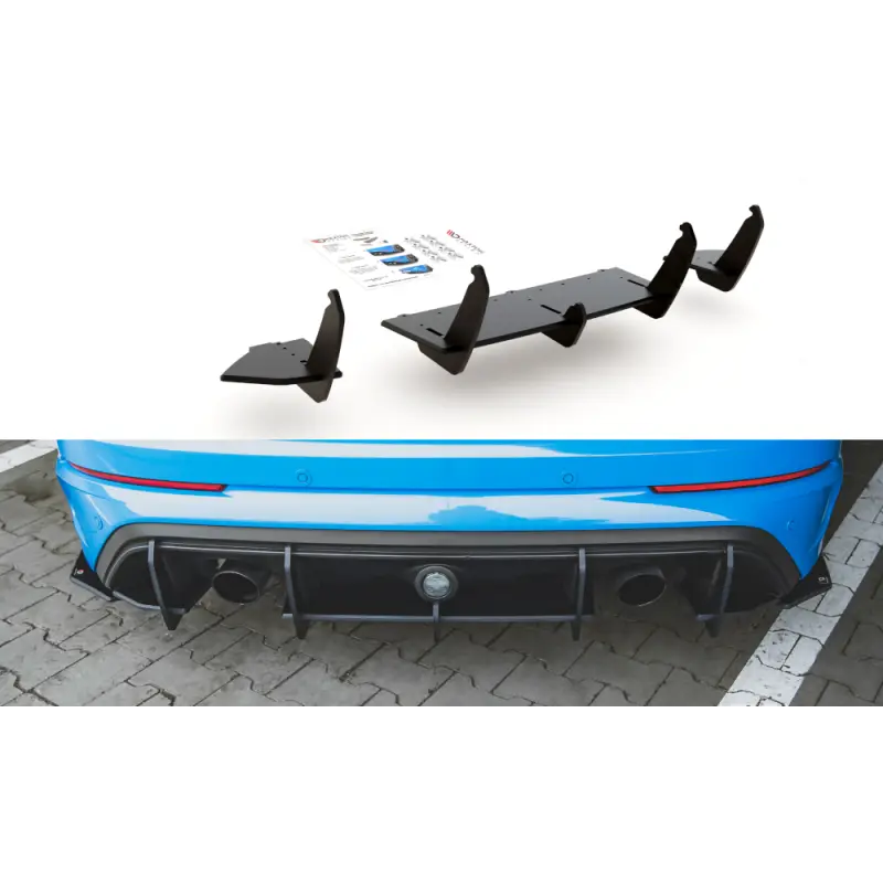 Promotion Saisonnière Racing Durability Rear Diffuser Ford Focus RS Mk3