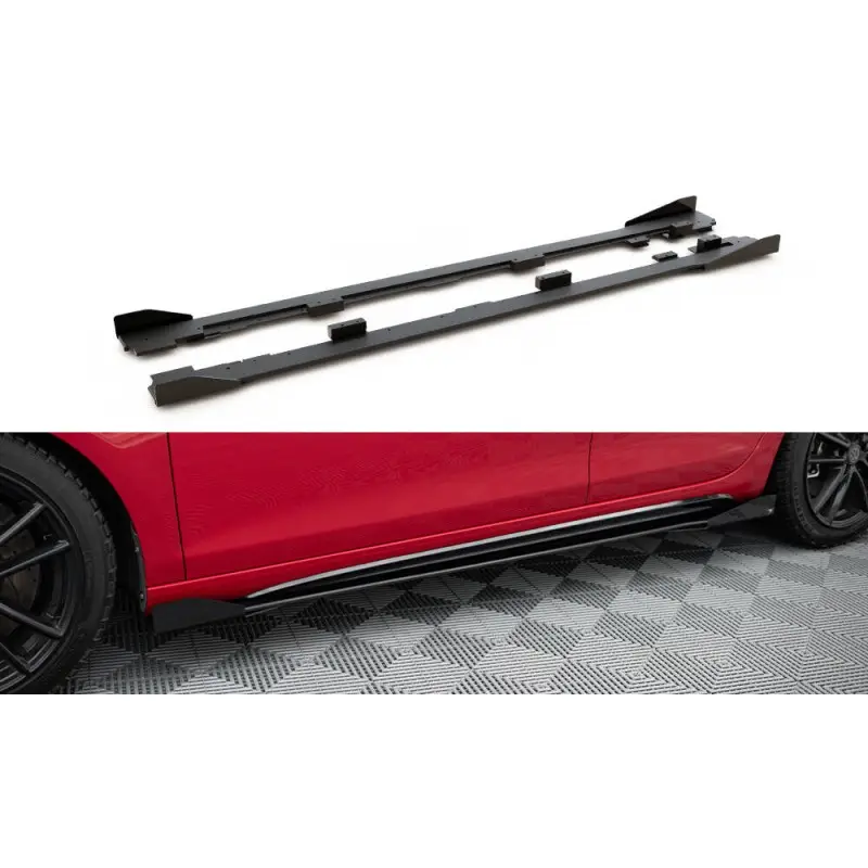 Authentique Racing Durability Side Skirts Diffusers + Flaps Volkswagen Golf GTI Mk6