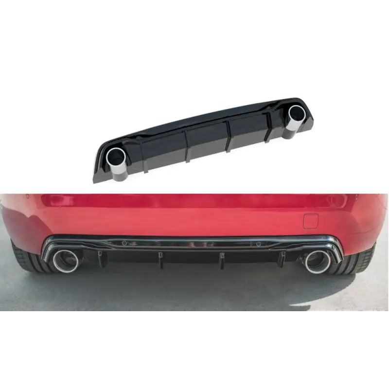 Commander Maintenant Rear Valance + Exhaust Ends Imitation Peugeot 308 GT Mk2 Facelift