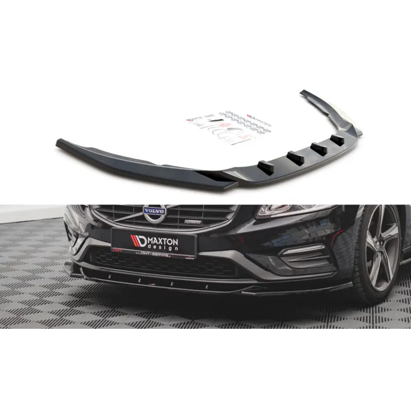 Livraison Express Front Splitter V.2 Volvo S60 R-Design Mk2