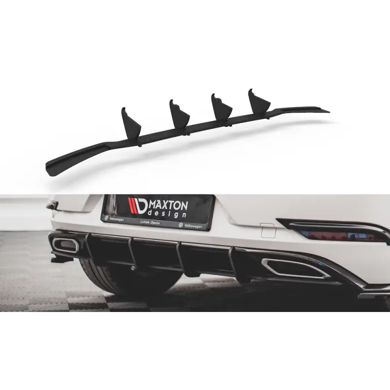 Expédition Rapide Street Pro Rear Diffuser Volkswagen Golf R-Line Mk 7 Facelift