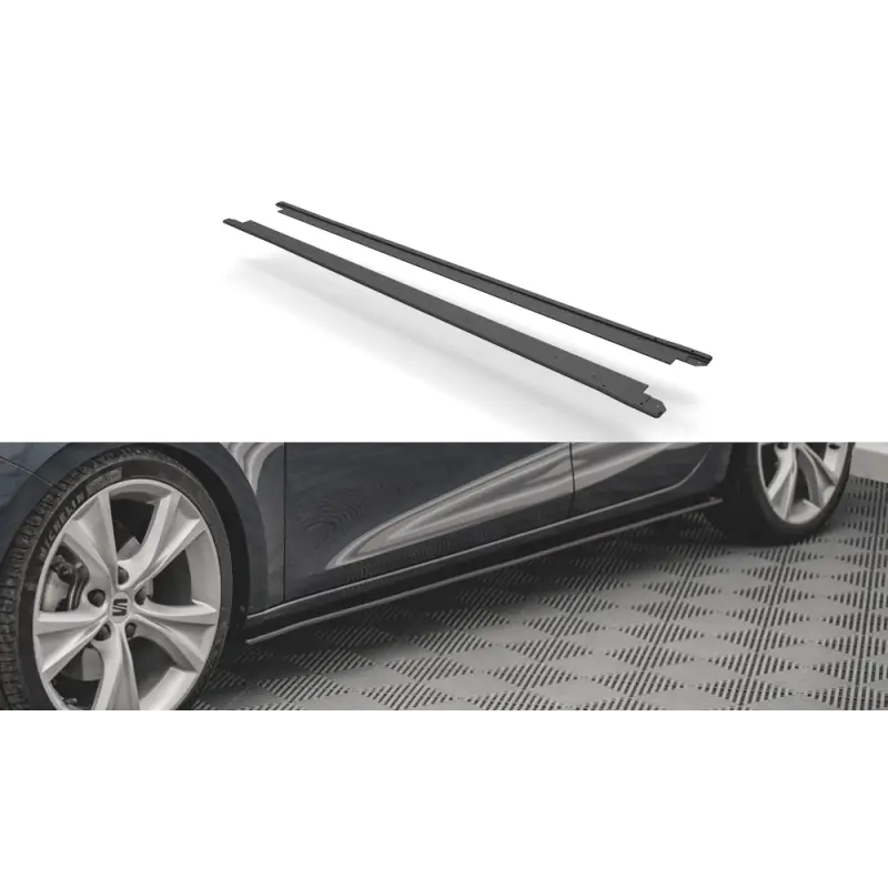 Meilleur Choix Street Pro Side Skirts Diffusers Seat Leon FR Mk4
