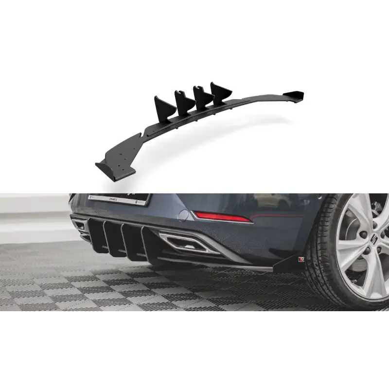 Certifié Racing Durability Rear Valance + Flaps Seat Leon FR Hatchback Mk4
