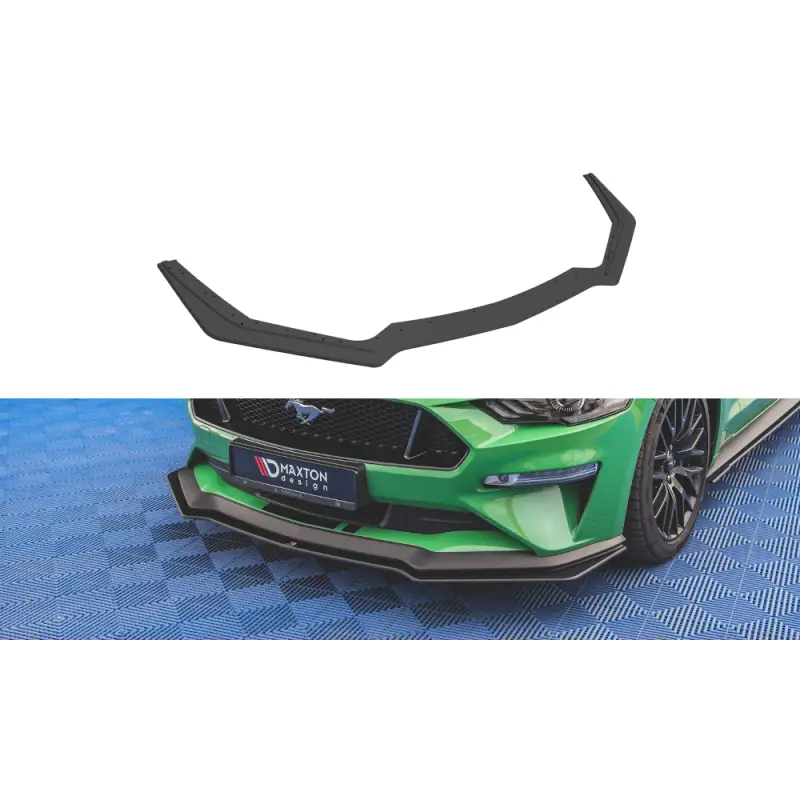 Seulement Aujourd’hui Street Pro Front Splitter V.1 Ford Mustang GT MK6 Facelift