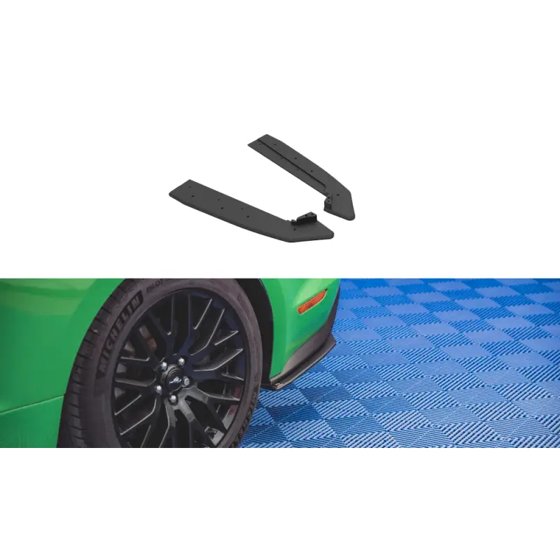 Nouvelle Collection Street Pro Rear Side Splitters V.1 Ford Mustang GT Mk6 Facelift