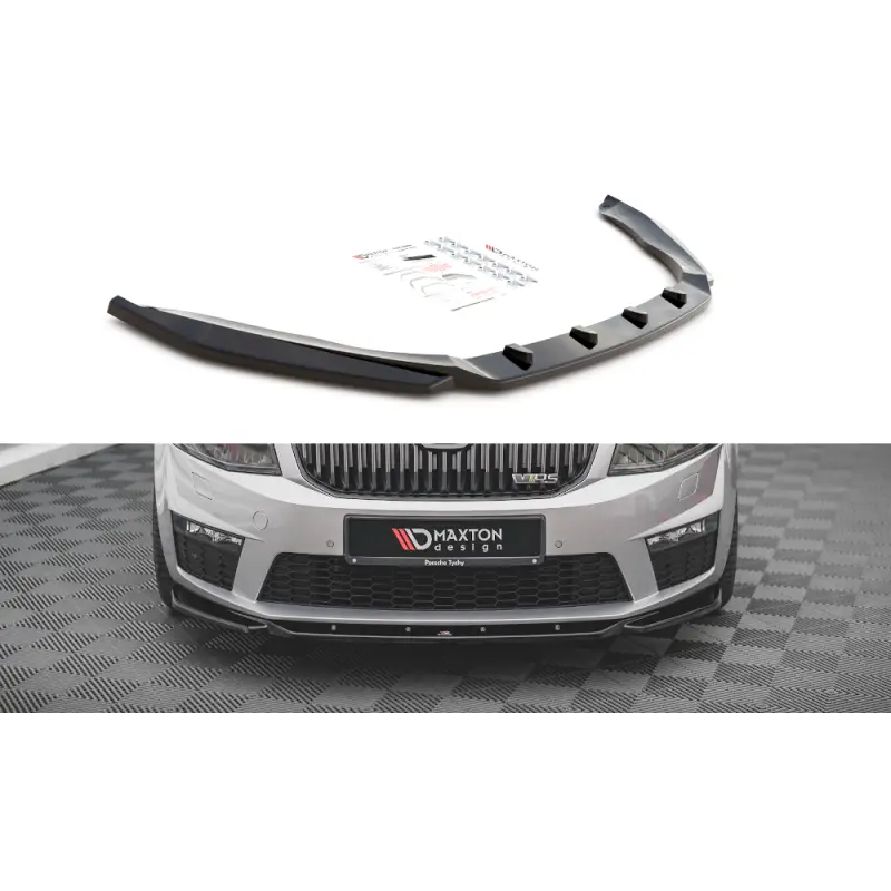 Front Splitter V.4 Skoda Octavia RS Mk3 Promotion Saisonnière