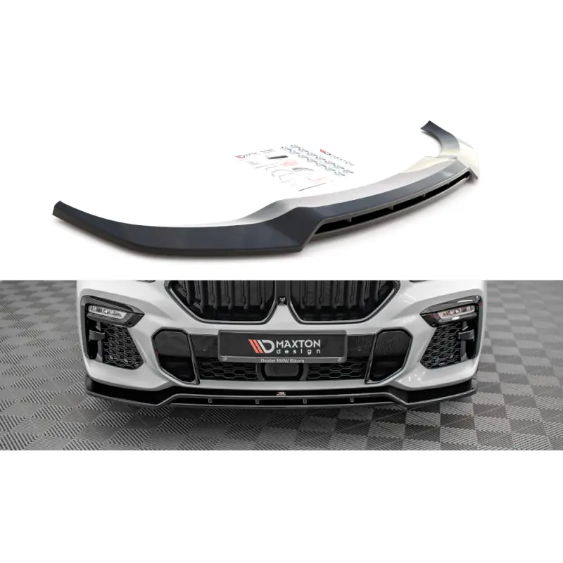 Front Splitter V.2 BMW X6 M-Pack G06 Satisfait Ou Remboursé