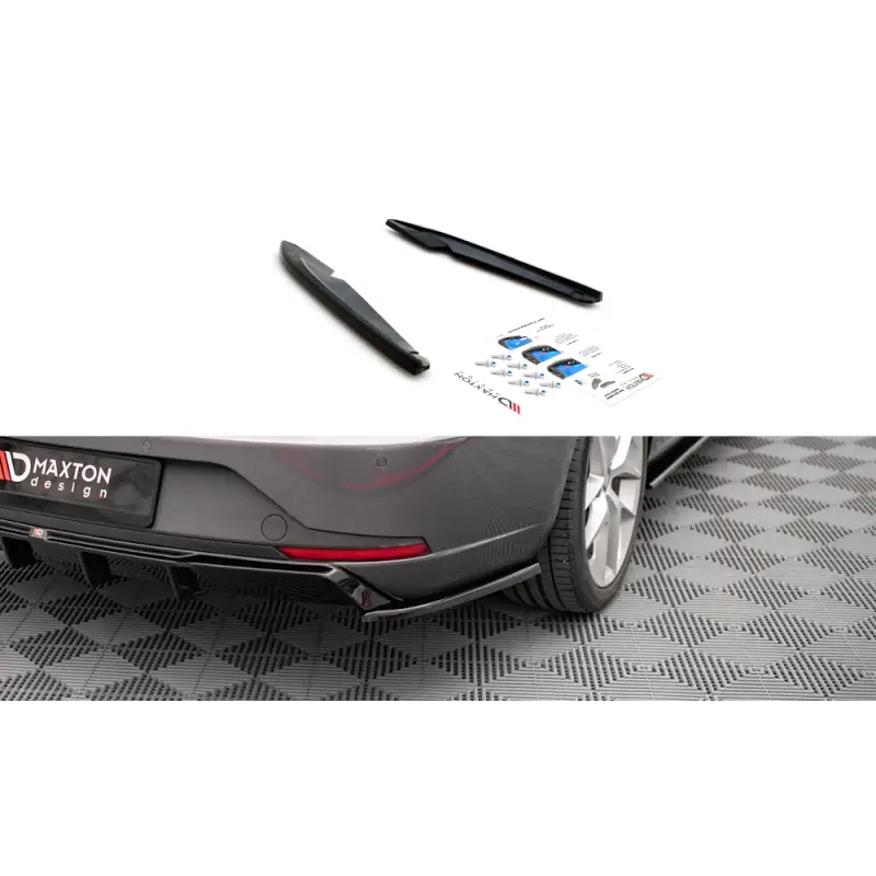 Dernier Modèle Rear Side Splitters V.2 Seat Leon FR Sportstourer Mk3