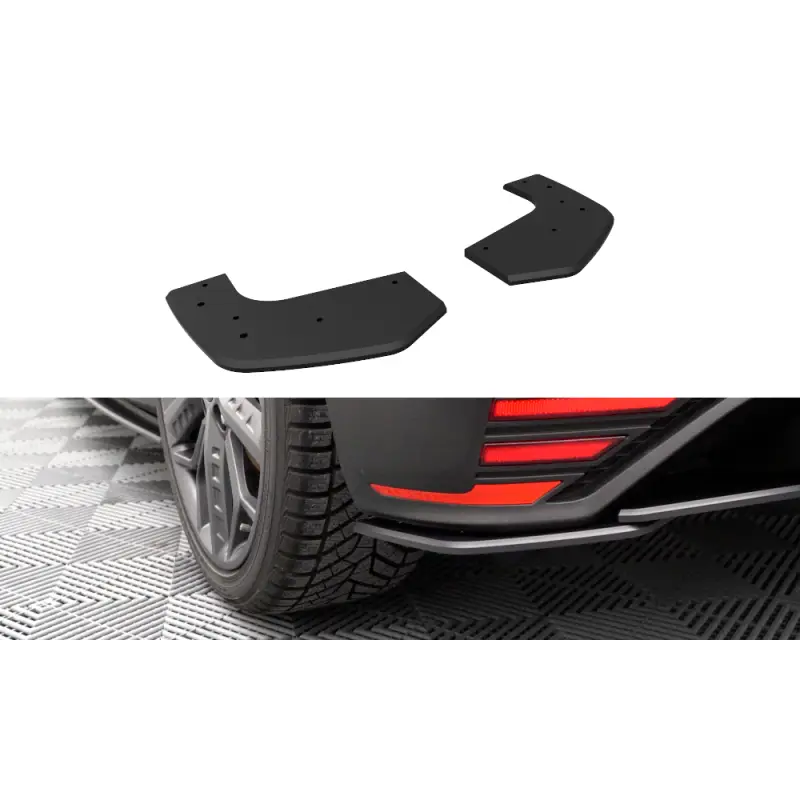Marque Street Pro Rear Side Splitters Hyundai I20 N Mk3