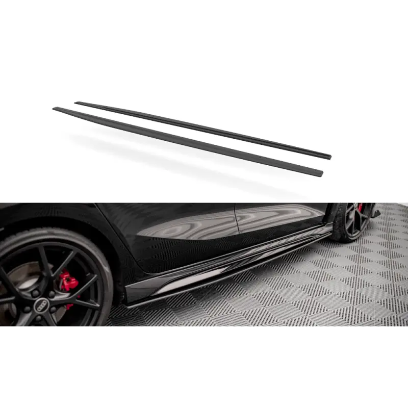Achat Immédiat Street Pro Side Skirts Diffusers Audi RS3 Sportback 8Y