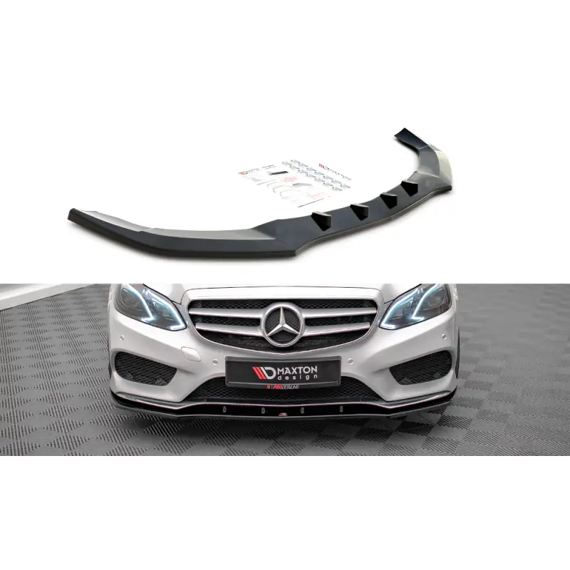 Front Splitter V.1 Mercedes-Benz E AMG-Line Sedan W212 Facelift Bon Plan