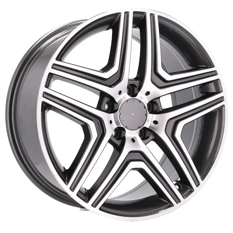 Authentique 4 jantes 9.0 20 5x112 design Mercedes Gris Brillant
