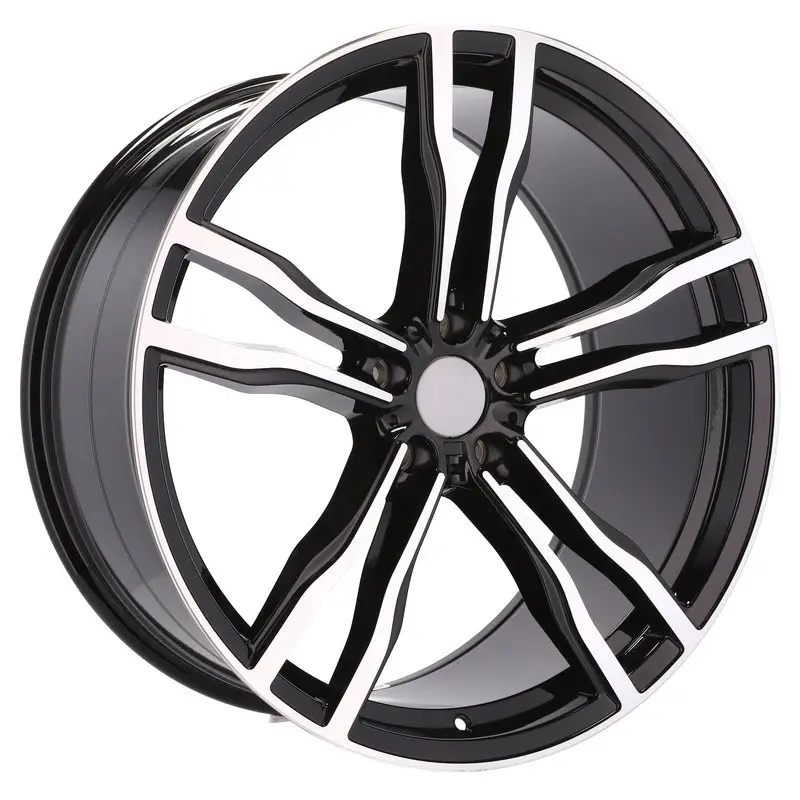 4 jantes 10.5 21 5x120 design BMW Noir Brillant Top Vente