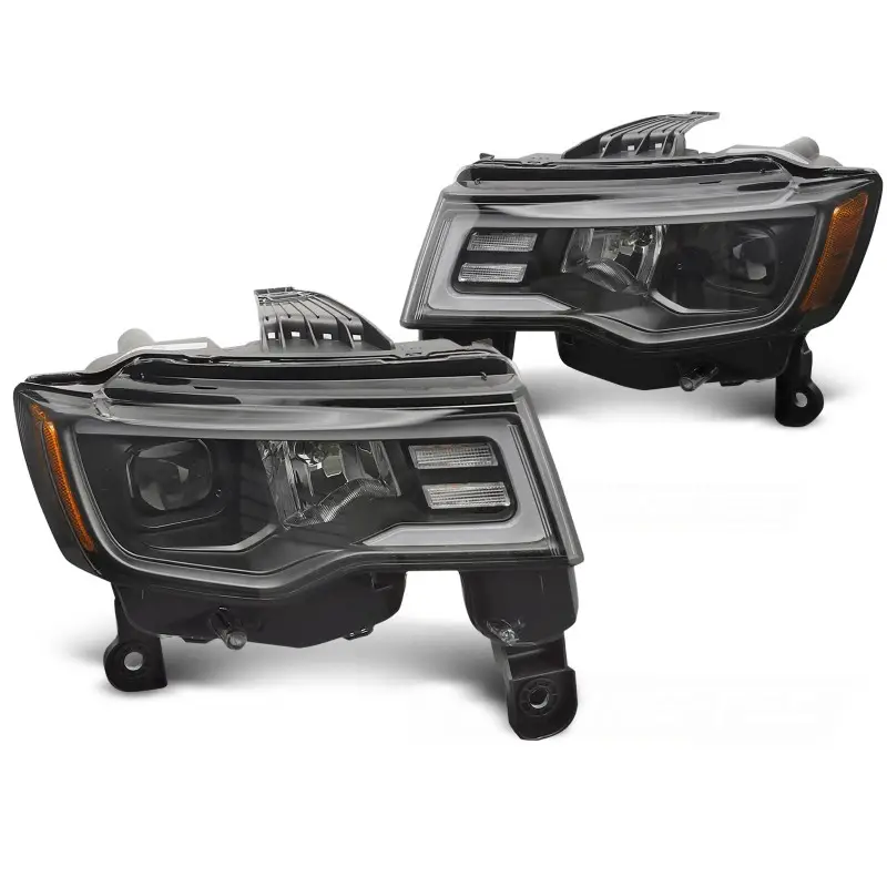 Prix Choc Tube Light Noir à LED pour Chrysler Jeep Grand Cherokee 2016-2021