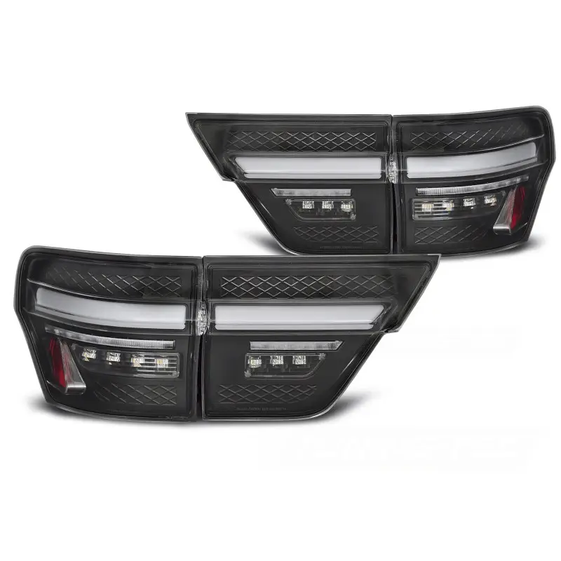 Feux Arrière LED Noirs pour Jeep Grand Cherokee WK2 2011-2013 Expédié Aujourd’hui