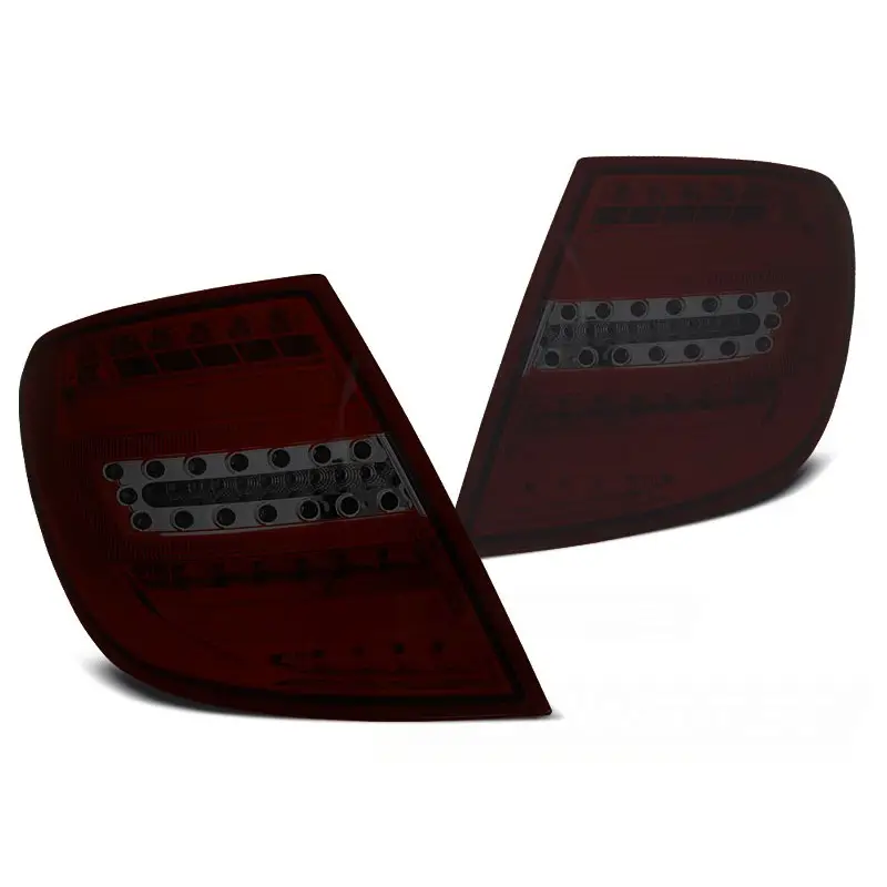 Satisfait Ou Remboursé Barre LED Fumée Rouge Arrière pour Mercedes C-Class W204 07-10