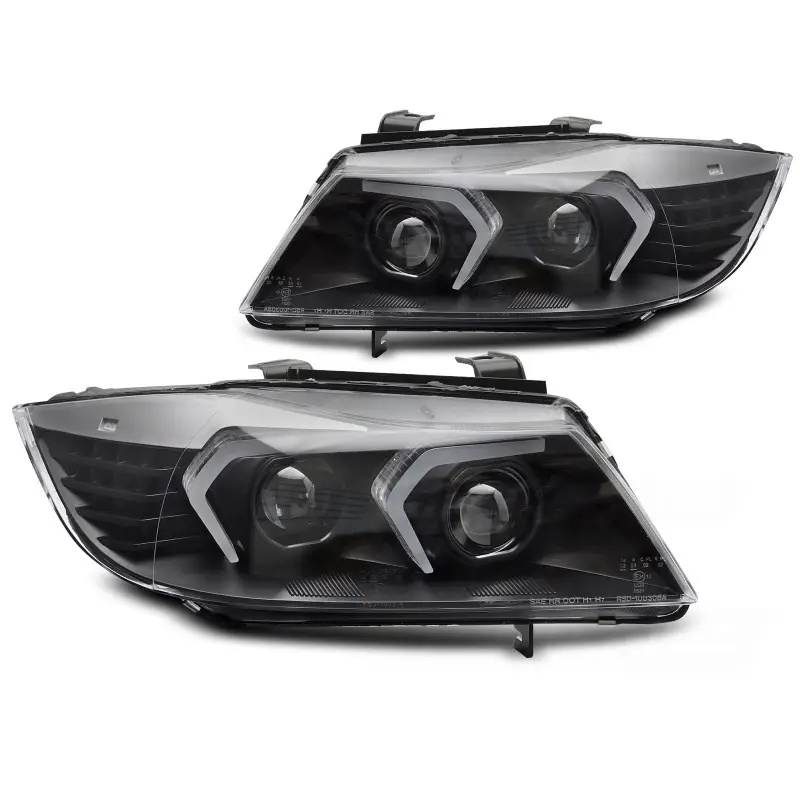 Phare Full LED Noir Avant pour BMW E90/E91 2005-2008 Prix Choc