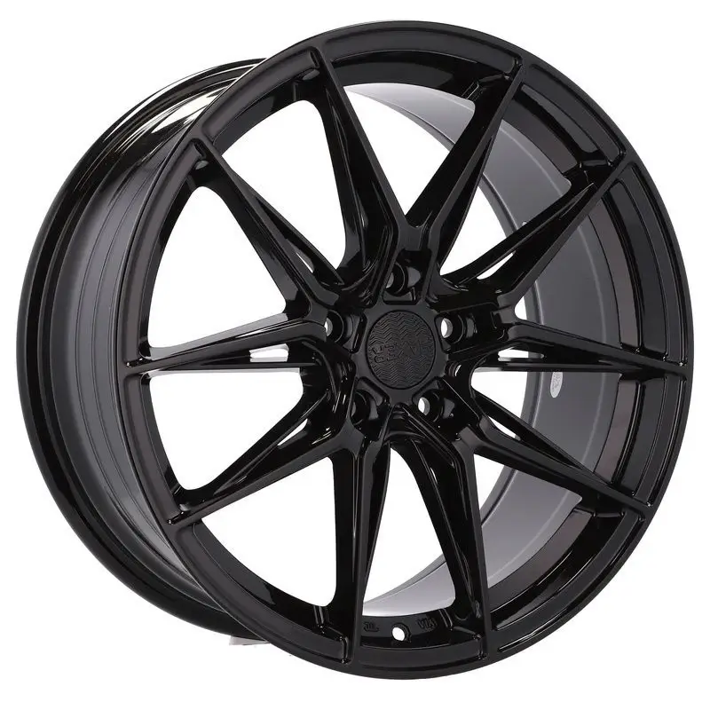 Solde 4 jantes 9.0 19 5x120 Noir Brillant