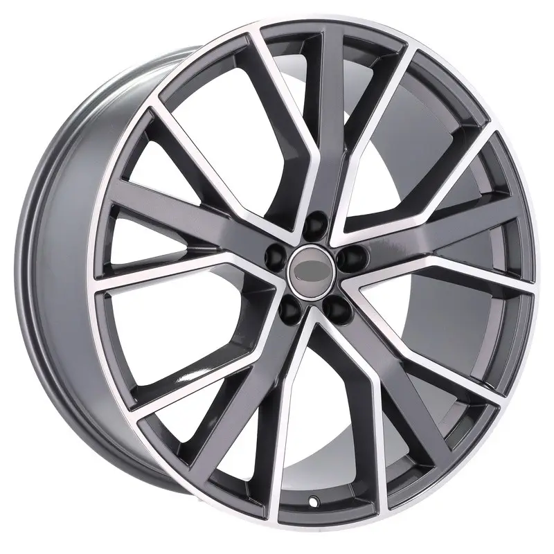 Réduction 4 jantes 8.0 18 5x112 design Audi Fluotournage Gris Mat