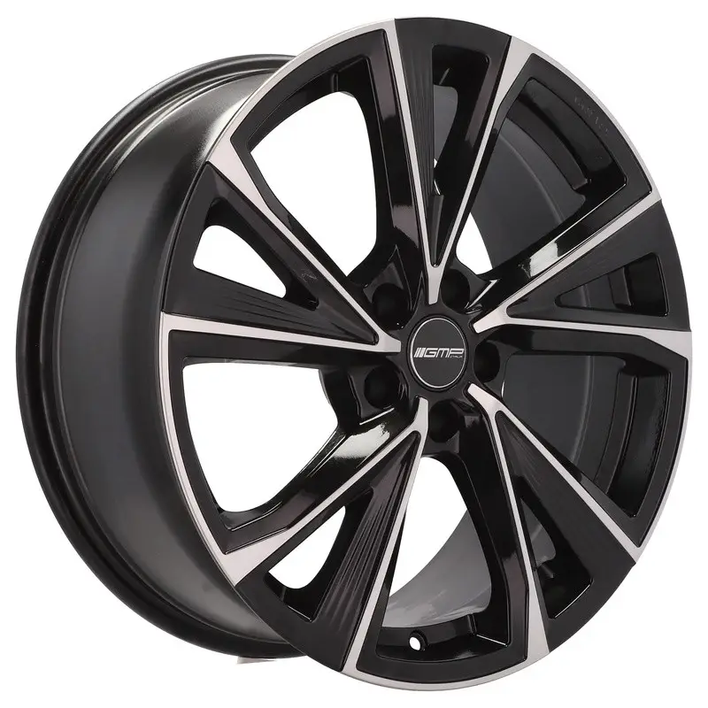 4 jantes 8.0 20 5x112 Noir Brillant Prix Cassé