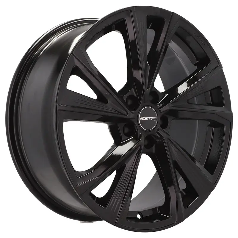 Populaire 4 jantes 7.5 18 5x112 Noir Brillant