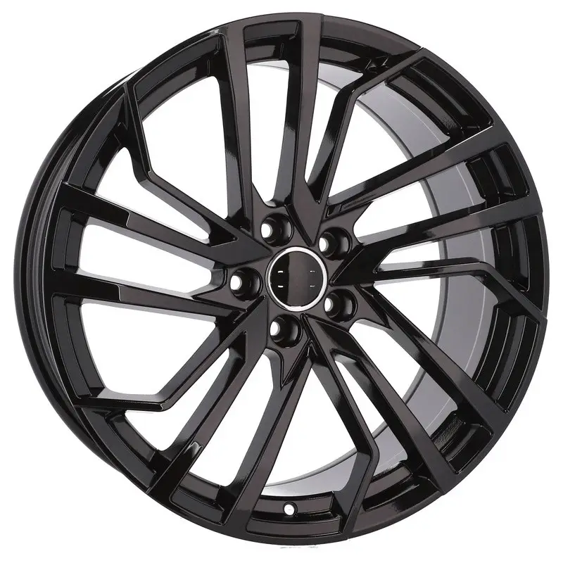 Acheter Direct 4 jantes 8.0 18 5x112 design Audi Fluotournage Noir Brillant