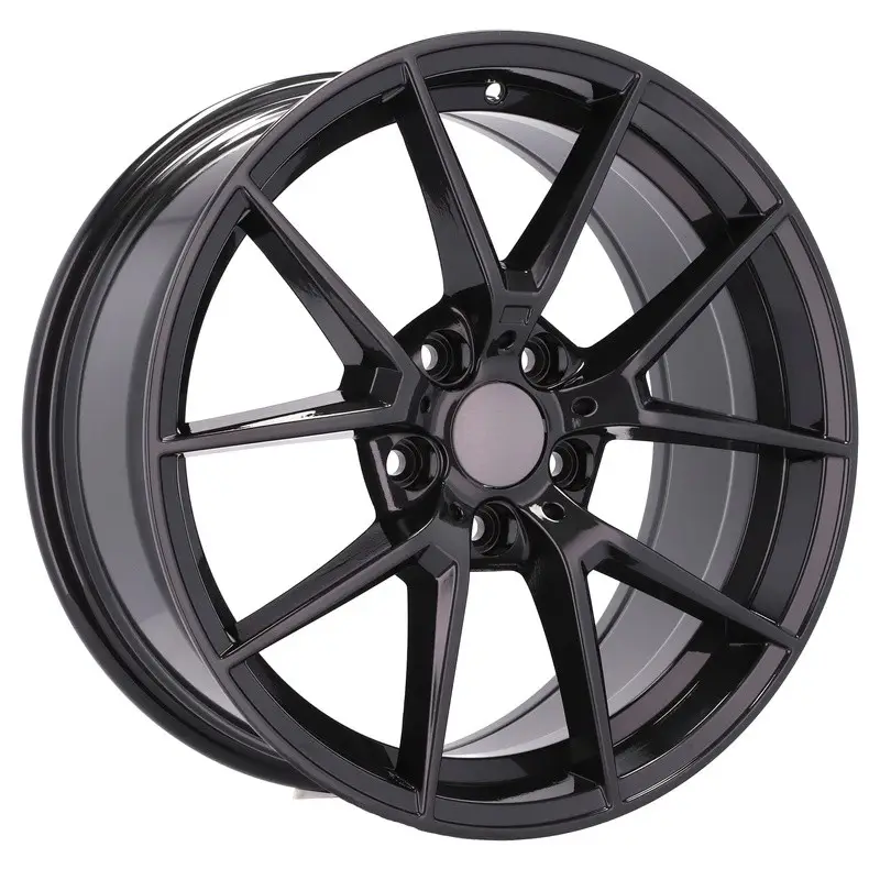 Affaire À Saisir 4 jantes 8.0 18 5x112 design BMW Fluotournage Noir Brillant