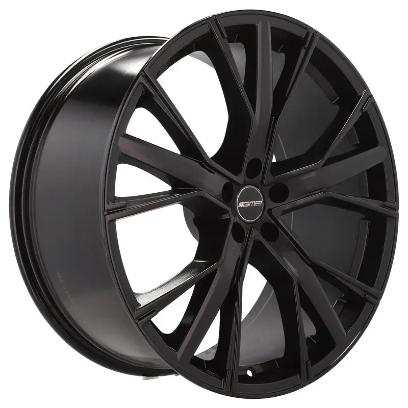 4 jantes 9.0 21 5x112 Noir Brillant Solde