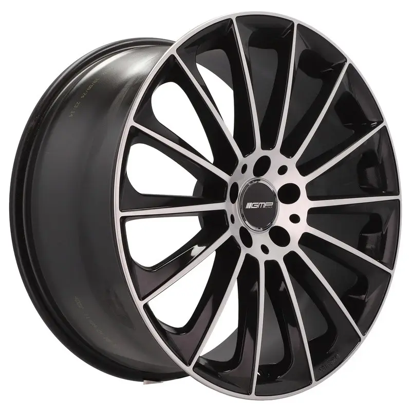Pas Cher 4 jantes 8.5 19 5x112 Noir Brillant