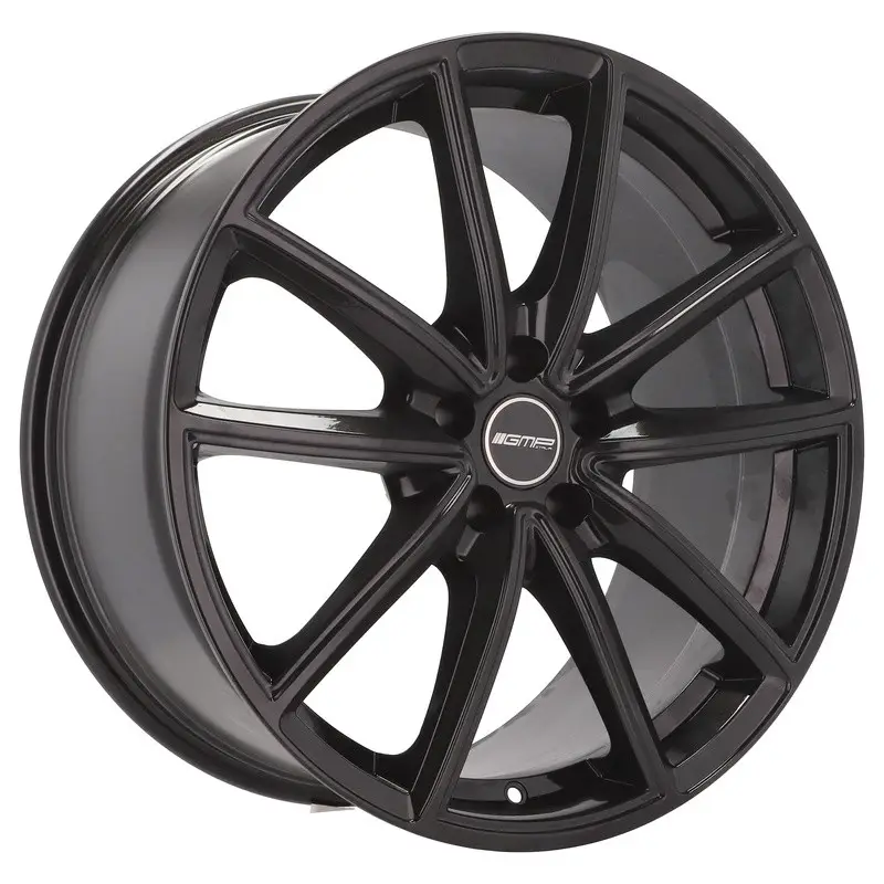 4 jantes 9.5 21 5x130 Noir Brillant Promotion