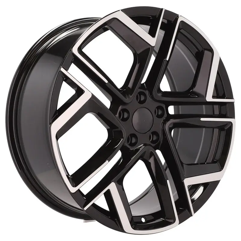 4 jantes 8.5 20 5x112 design Volkswagen Noir Brillant Paiement Sécurisé