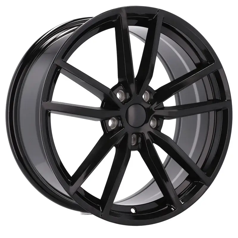Prix Promo 4 jantes 8.0 19 5x112 design Volkswagen Fluotournage Noir Brillant