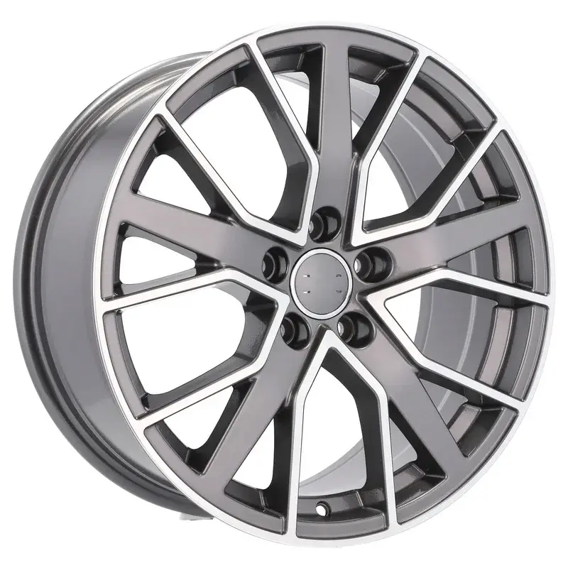 4 jantes 8.5 19 5x112 design Audi Fluotournage Gris Brillant Produit De Marque