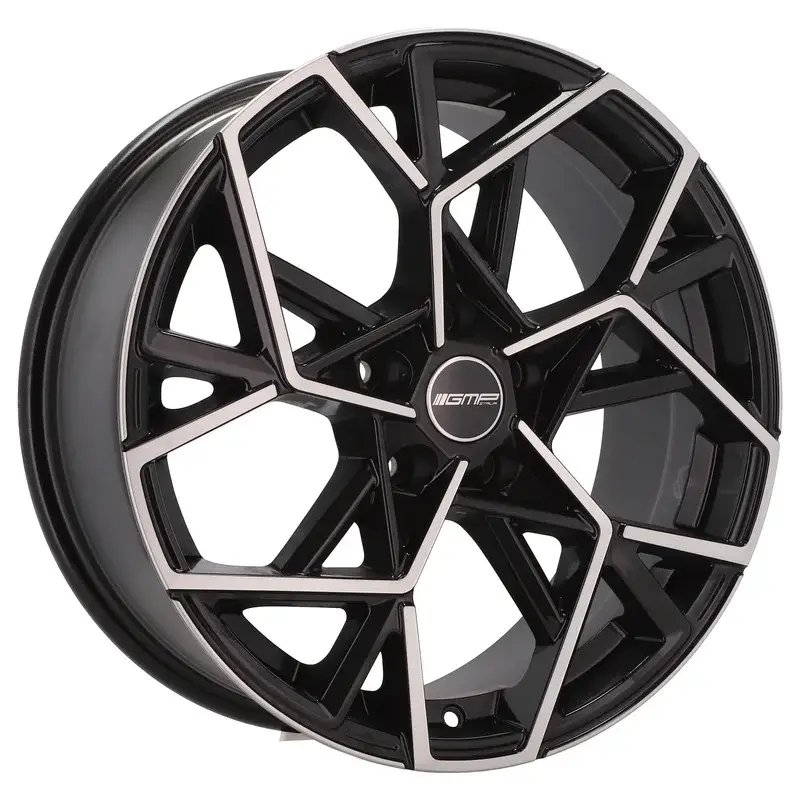 4 jantes 6.5 16 5x114.3 Noir Brillant Commander Maintenant