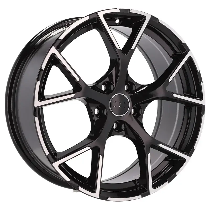 Bon Plan 4 jantes 8.5 19 5x112 design Audi Noir Brillant