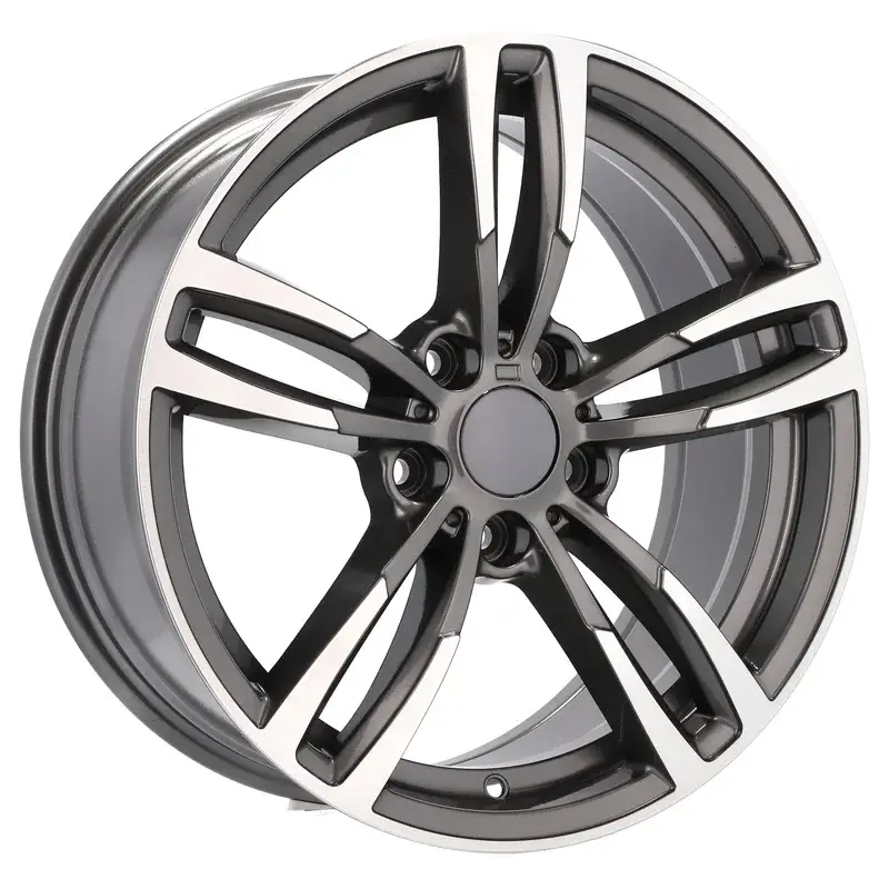4 jantes 7.0 16 5x120 design BMW Gris Brillant Marque