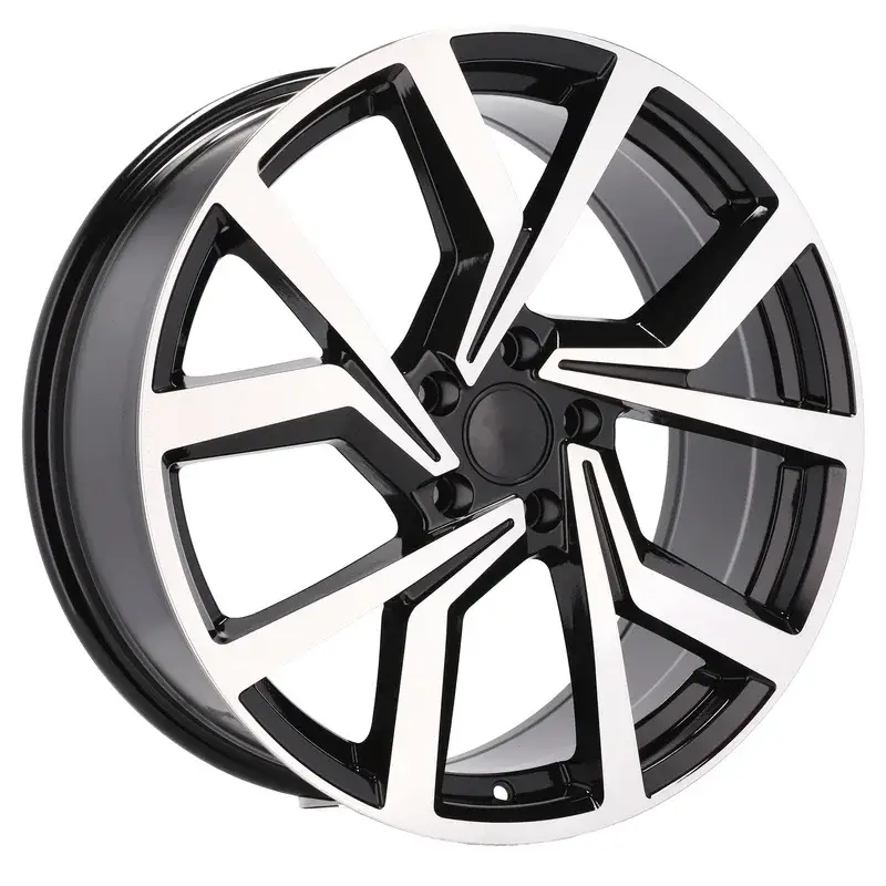Offre Limitée 4 jantes 7.5 18 5x112 design Volkswagen Fluotournage Noir Brillant