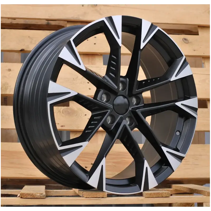 4 jantes 8.0 19 5x112 design Cupra Fluotournage Noir Mat Expédition Rapide