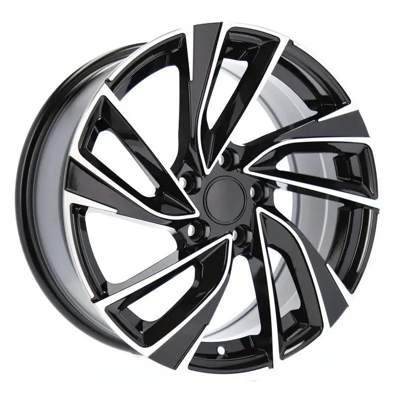 Petit Prix 4 jantes 7.5 19 5x112 design Volkswagen Fluotournage Noir Brillant