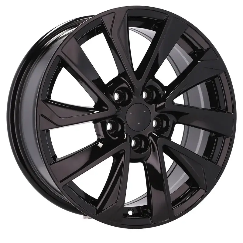 Usine Directe 4 jantes 7.0 17 5x114.3 design Toyota Noir Brillant
