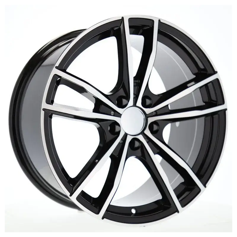 4 jantes 8.0 18 5x112 design BMW Noir Brillant Petit Prix