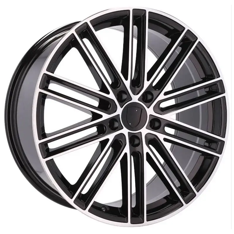 4 jantes 9.5 20 5x130 design Porsche Noir Brillant Must-Have