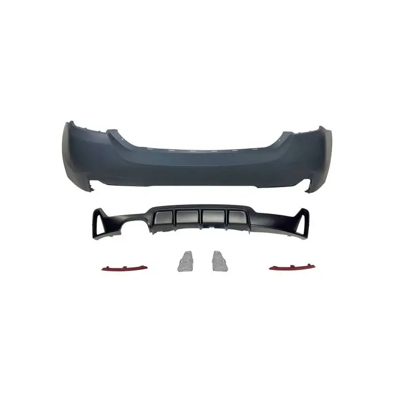Meilleur Choix Pare-Choc Arrière BMW F32 / F33 / F36 Look M Performance 1 Sortie double