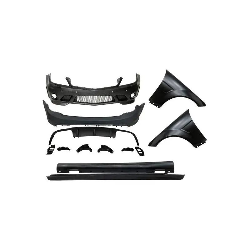 Meilleure Vente Kit De Carrosserie Mercedes W204 SW 07-10 Look C63 ABS