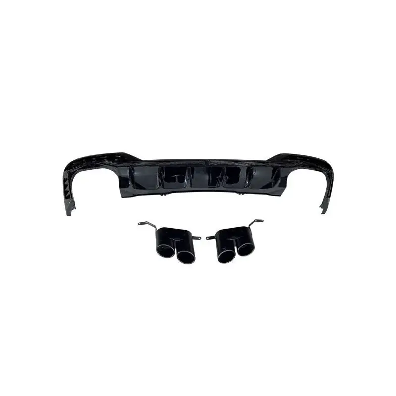 Diffuseur Arrière Audi A4 2020+ Look RS4 Black Produit De Marque