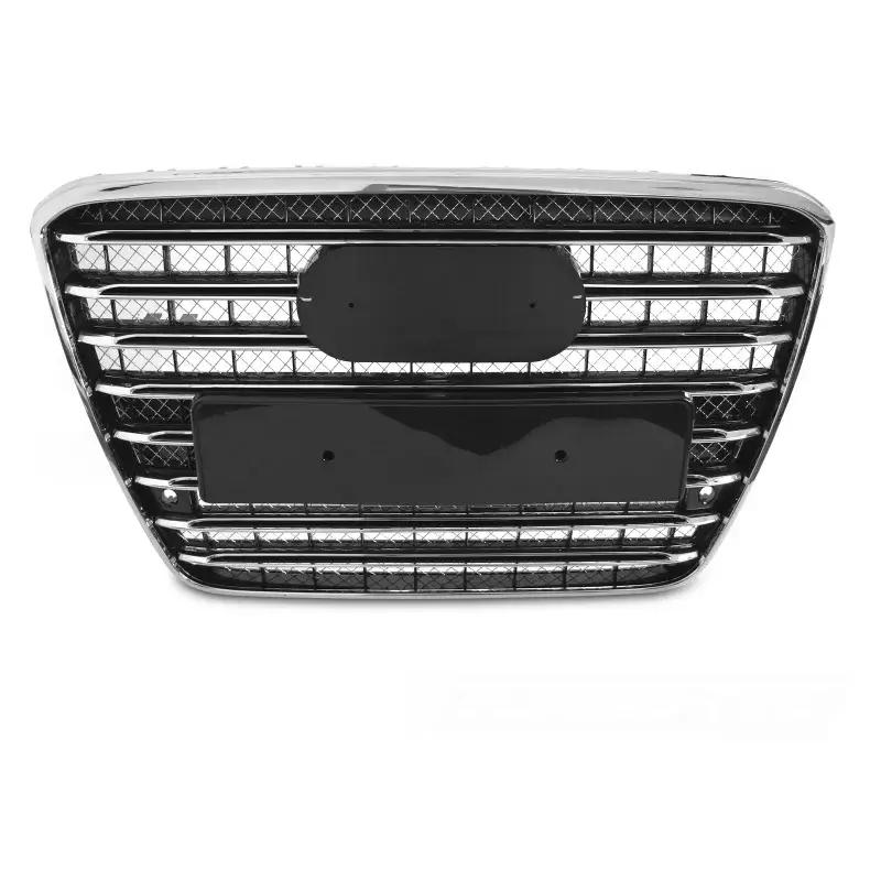 Meilleure Vente Grille Sport Chrome Noir Avant pour Audi A8 D4 2009-2013