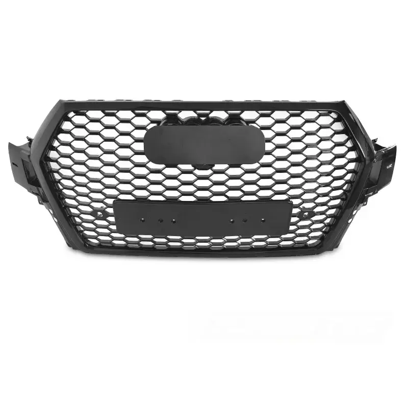 Grille Sport Style Noire Brillante Avant pour Audi Q7 4M 2015-2019 Top Vente