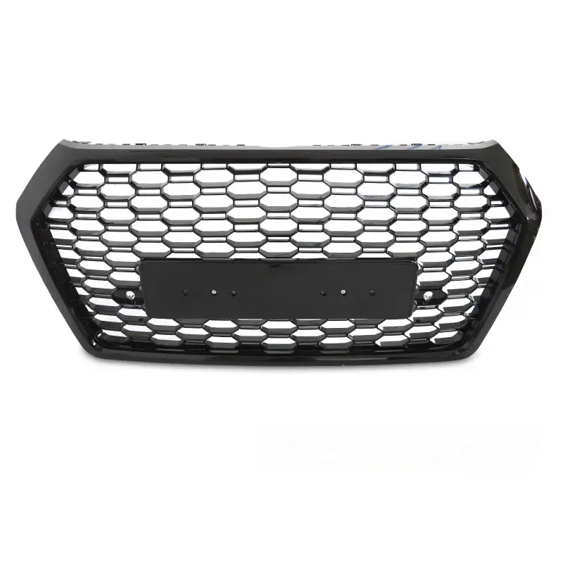 Marque Grille Sport Style Brillante Noire pour Audi Q5 FY 2016-2020