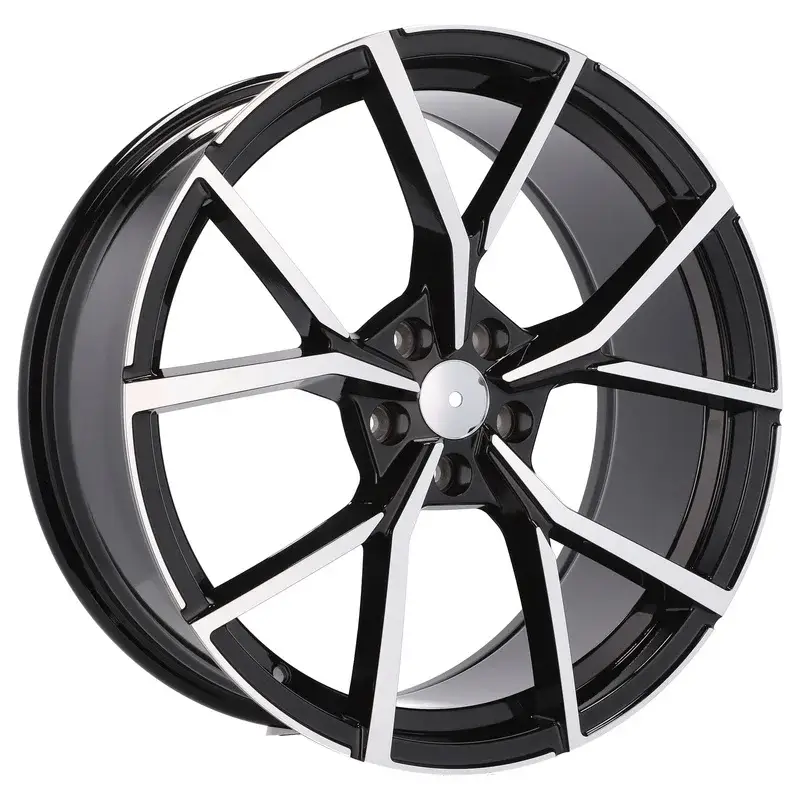 Acheter Direct 4 jantes 7.0 17 5x100 design Volkswagen Fluotournage Noir Brillant